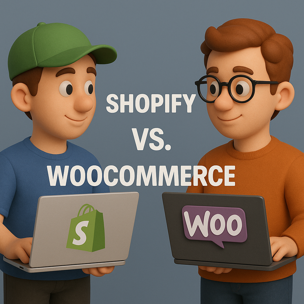 Shopify vs woocommerce comparison for e commerce website development in kochi