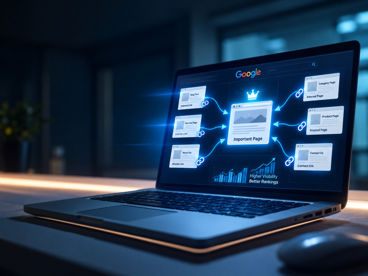 SEO services in Kochi using internal links to connect important website pages